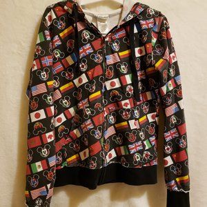 Disney Parks Mickey Mouse Flags Hoodie